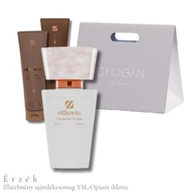 Érzék illatélmény ajándékcsomag Chogan Olfazeta 006 Intense Opium ihlette női parfümmel