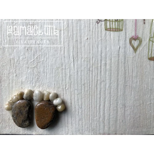 -HANDMADEBUTIK-Kislány születik-babaváró kavicskép