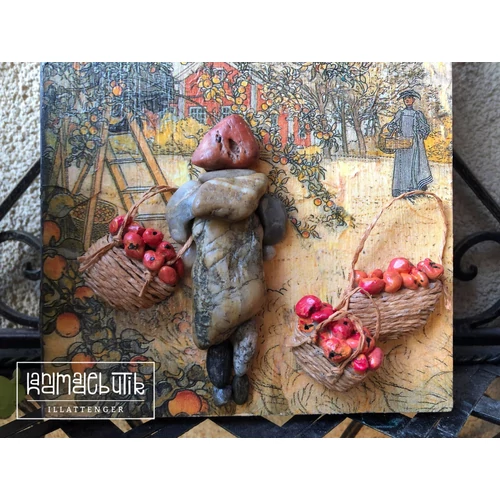 HAND-MADE-AZ ALMASZEDŐ- KAVICSKÉP