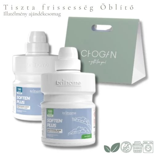 Tiszta Frissesség Öblítő – Illatélmény ajándékcsomag, vegán koncentrált öblítőpáros