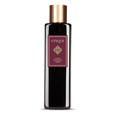 Utique Luxus tusfürdő gél az Ámbra szerelempezsdítő illatában-200ml