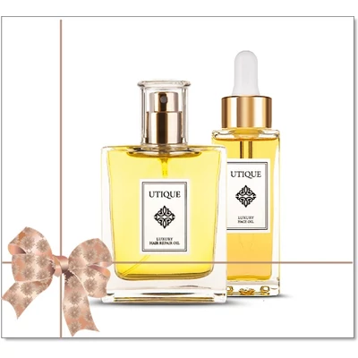 UTIQUE GOLDEN OIL-haj és arcápoló ajándékcsomag