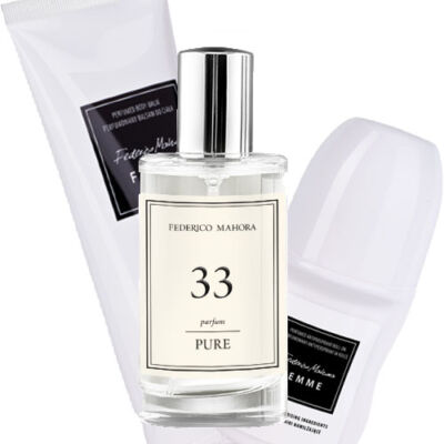 FM33 parfüm+testápoló krém+golyós deo